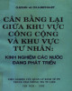 Ebook Cân bằng lại giữa khu vực công cộng và khu vực tư nhân: Kinh nghiệm các nước đang phát triển - Phần 2