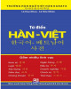 Ebook Từ điển Hàn - Việt: Phần 1